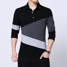Load image into Gallery viewer, Striped Design New 2019 Men s Brand Polo Shirt Long Sleeves Fashion Spring Autumn Clothes Plus Asian Size M-3XL 4XL 5XL